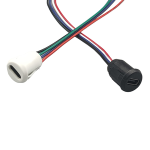 <strong>4</strong> Way Snap in USB Type C Jack Socket Panel <strong>Mount</strong> USB C Connector Charge Cable - Product Image 4