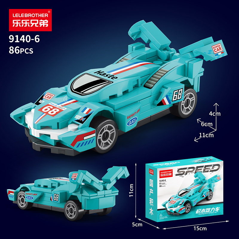 9140-6/buckini azul v12-con función de fuerza trasera