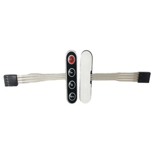 Personalizzabile nuovo arrivo fornitore dorato polidome pannello interruttore a membrana interruttore a pulsante interruttore tastiera produttore - Product Image 1