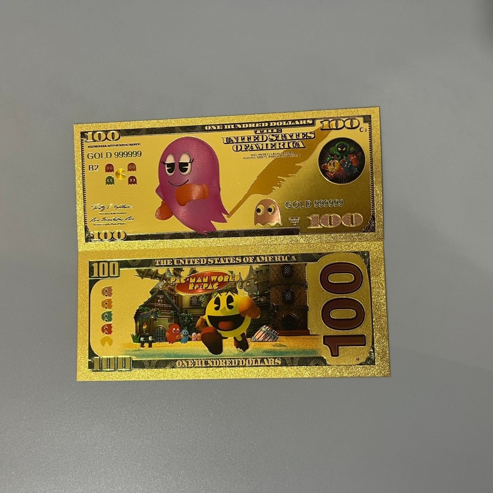 Gold Plated Foil Banknote2