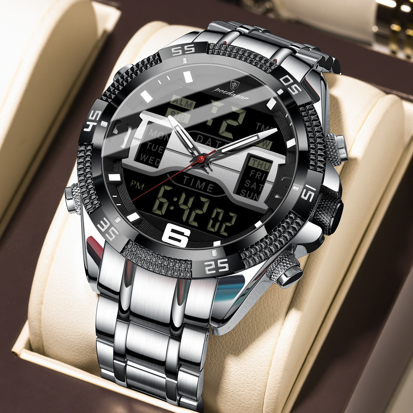 E103 Sliver Black S