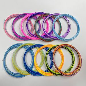 Color Badminton <strong>String</strong> Four-color Racket <strong>String</strong> Individual Cable Rainbow Line Two Color Thread Badminton Racket Wire - Product Image 5