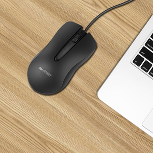 Per ufficio e uso domestico zonFomst USB ottico con facile clic ergonomico 1000DPI portatile Mouse per Computer portatile Mouse per Laptop cablato Mouse - Product Image 4