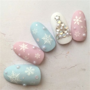 เล็บปลอมและเล็บกด: จากเคล็ดลับฝรั่งเศสเพื่อสไตล์ rhinestone ทนทานและติดทนนาน P1259 P04 P03 P1158แม่พิมพ์เล็บ P05 - Product Image 1