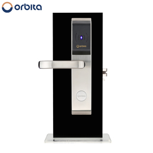Orbita智能RFID酒店锁系统耐用电子门把手带钥匙解锁时尚智能酒店门锁系统 - Product Image 4