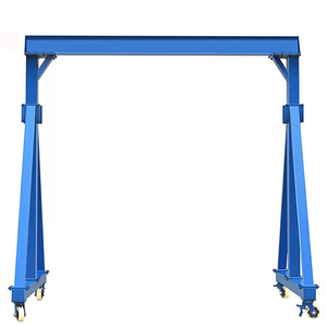 Light Cargo <strong>Loading</strong> and <strong>Unloading</strong> Using 1T 3T 5T 10t Electric Walking Gantry Mobile <strong>Crane</strong> to Lift <strong>Materials</strong> - Product Image 5
