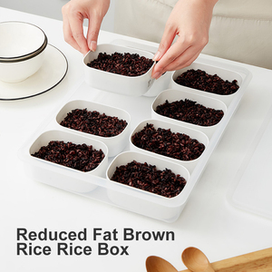 Contenedor de almacenamiento de alimentos a granel, dispensador de cereales, caja de almacenamiento, contenedor de arroz de cocina, almacenamiento de plástico ecológico - Product Image 4