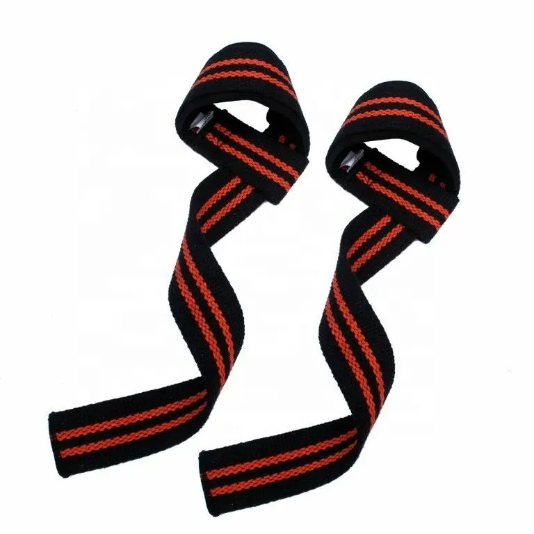Best Quality Custom design weight lifting straps with neoprene padded