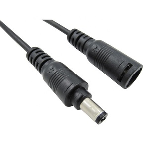 DC 5.5*2.1mm 5.5*2.5mm erkek kadın 12v 2 Pin güç jak kablosu konektörü - Product Image 3