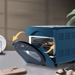 14L Stainless Steel Air Fryer Oven Digital Control Panel with <strong>LCD</strong> <strong>Display</strong> Steaming <strong>Function</strong> for Household Electric Air Fryer - Product Image 4