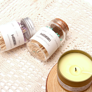 Factory Direct <strong>Sale</strong> Custom Private Label Handmade Personalized Custom <strong>Matches</strong> in Glass Jar with Metal Lid