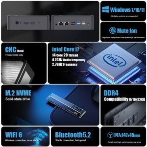 Barebone Mini Desktop <strong>Computer</strong> Mini <strong>Computer</strong> Core I5 I7 12th 13th Gen Mini Pc Gaming - Product Image 2