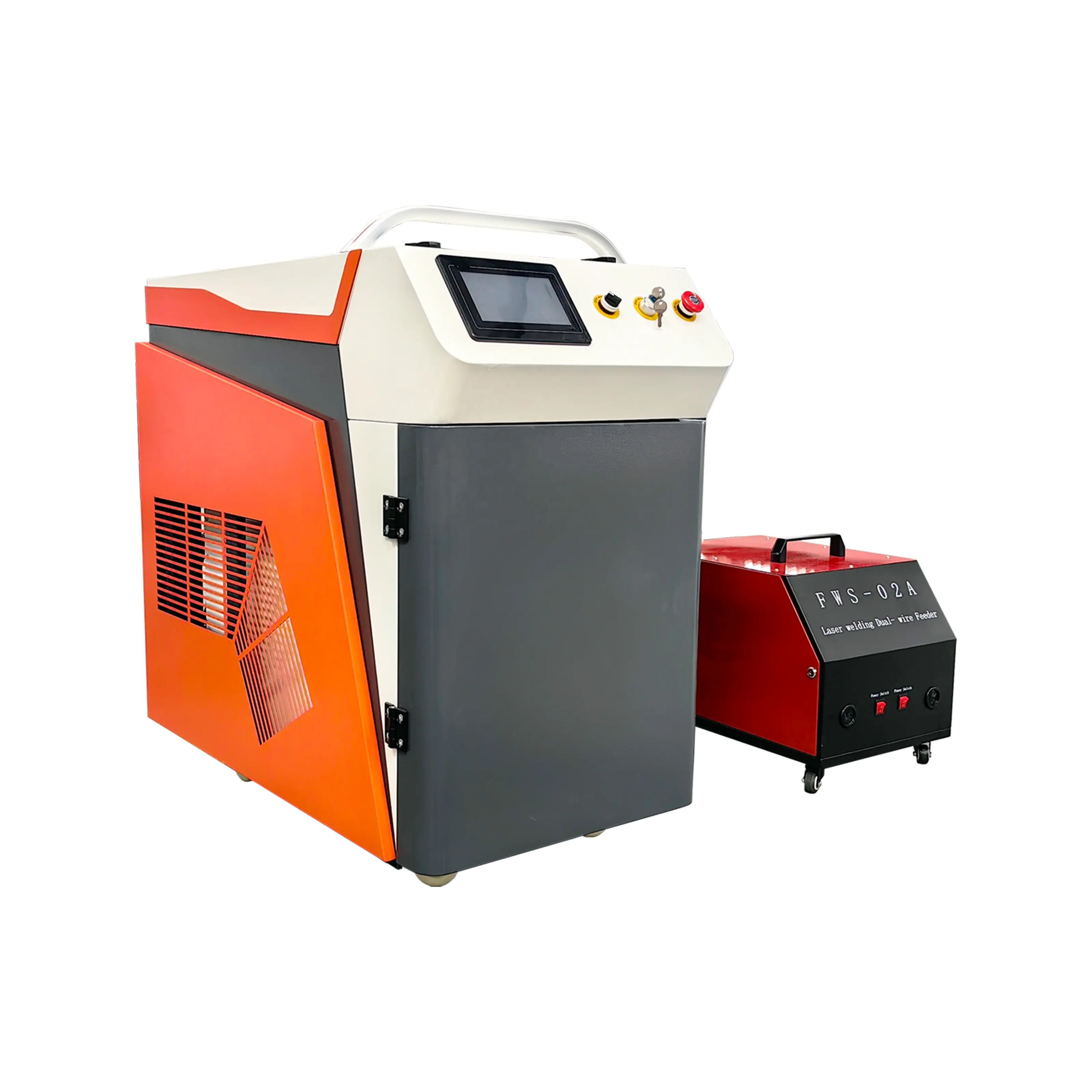 1500w movable laser 3in1 welding machine intelligent fiber iron metal automatic wire feeder laser welding machine