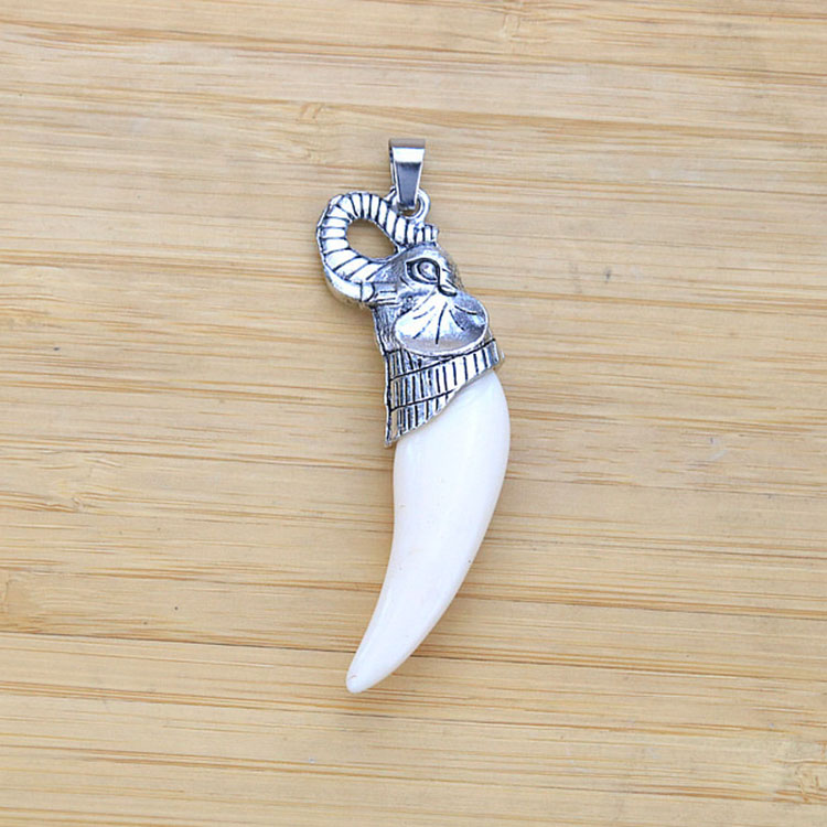 antique silver elephant
