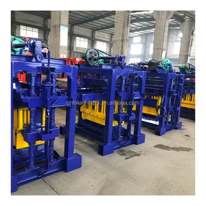QTJ4-40 उच्च गुणवत्ता वाली ईंट ब्लॉक बनाने की मशीन 440v 380v सस्ते मूल्य मैनुअल ब्लॉक बनाने मशीन इंटरलॉक बनाने मशीन - Product Image 5
