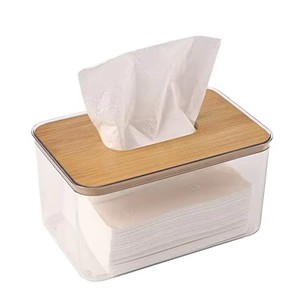 กล่องใส่กระดาษทิชชู่กล่องใส่ทิชชู่ไม้ไผ่ - Product Image 1
