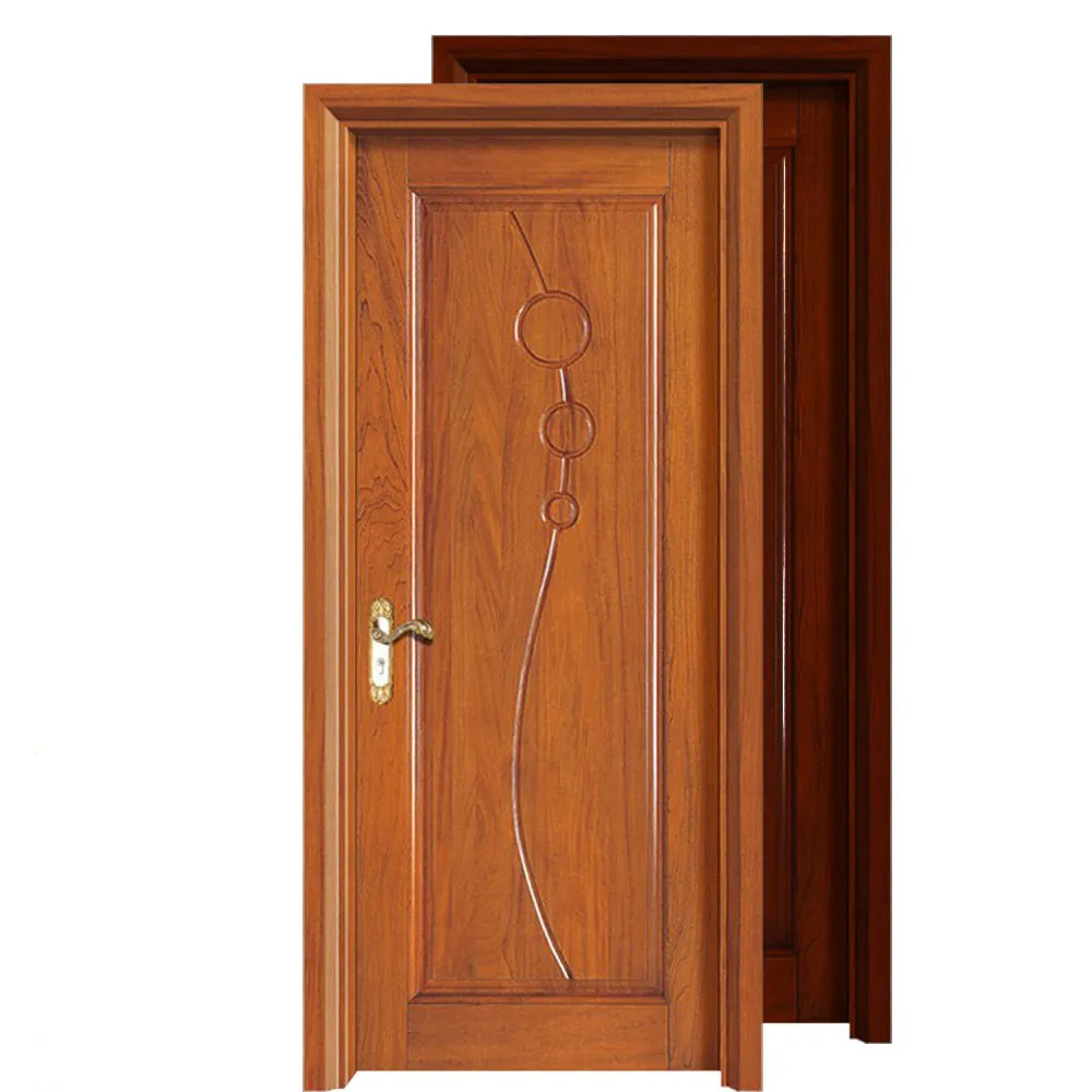 Diseño Simple de puerta de madera contrachapada, diseño de puertas de madera contrachapada marina de calidad con textura Natural hpl, muestra gratis