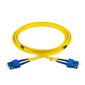 SM 0.9/2.0/3.0mm G652D tek modlu Fiber optik yama kablosu SC/APC-SC/APC 3m uzunluk - Product Image 1