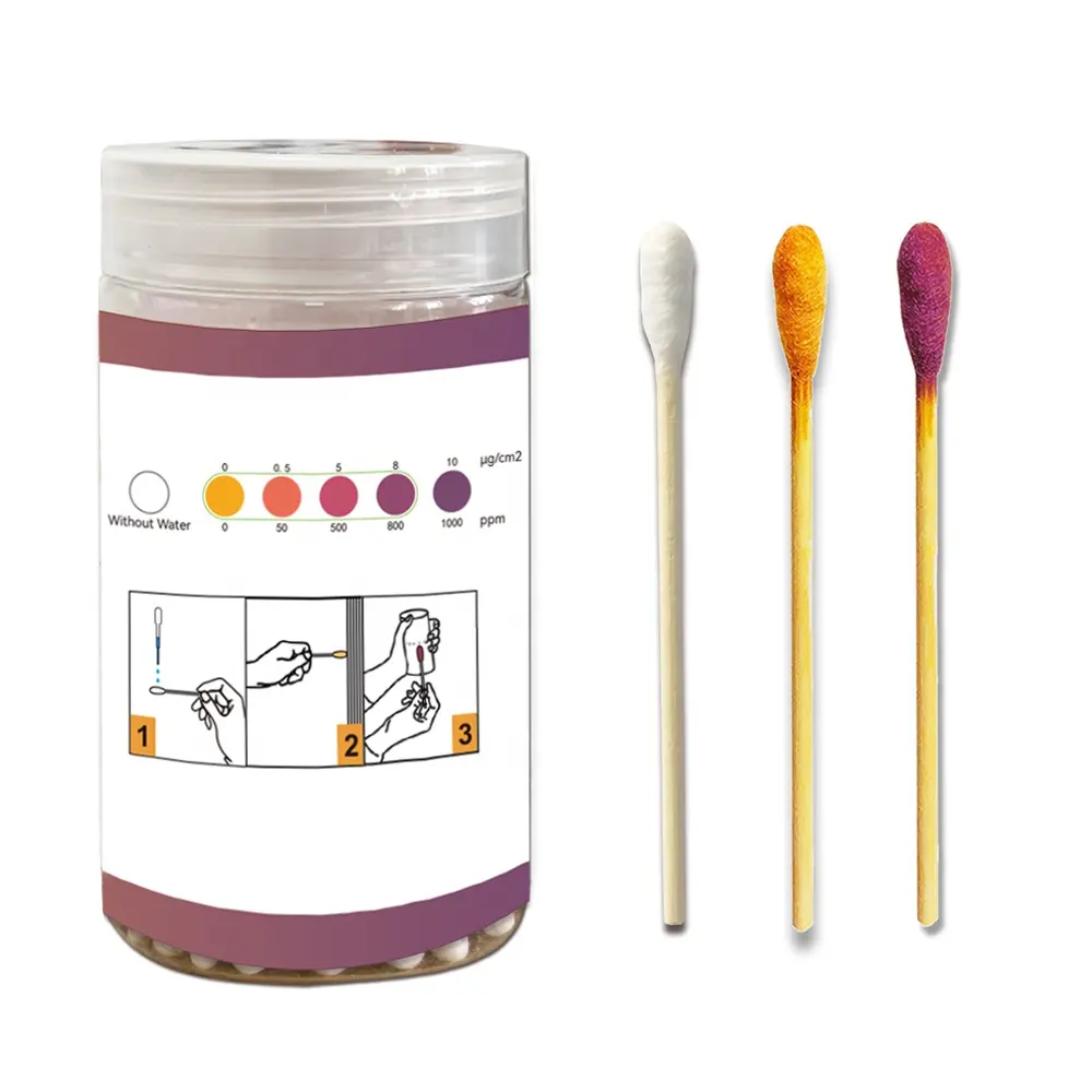 Lead Test Kit 30 Rapid Testing Swabs 30 Second Results. Dip in Water. Home Use for All Surfaces - Painted, Dishes, Toys, Jewelry