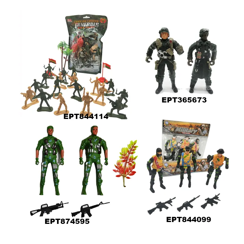 Ept Hot Model Simulatie Plastic Soldier Force Speelgoed Set Leger Mannen Custom Figuur Cijfers Oem Kleine Militaire Speelgoed Soldaten Voor koop