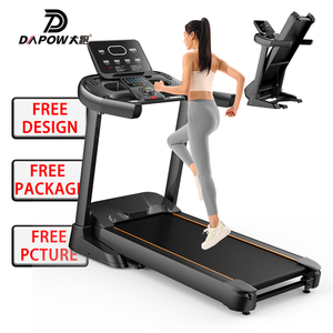 DAPOW Factory nuovo Semi-commerciale palestra Fitness tapis roulant motore elettrico Design pieghevole 150kg Max utente per la corsa esercizio - Product Image 1