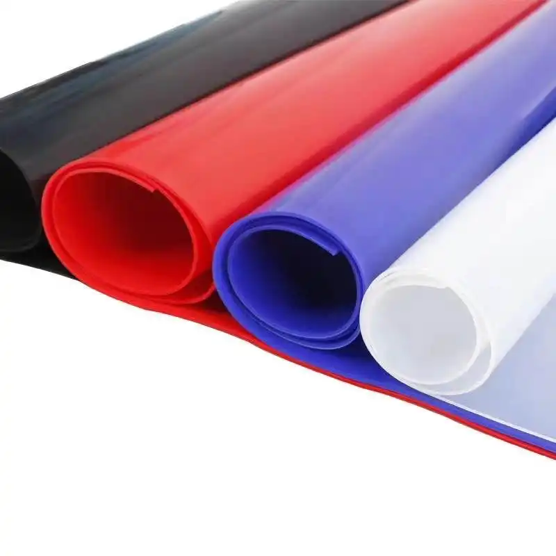 Custom Color 5mm Soft Flexible High Elatsic Silicone Rubber Sheet for Laboratory