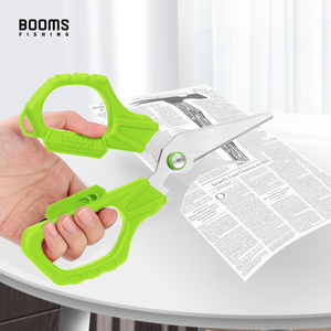 S04 thép không gỉ 6.1in màu xanh lá cây xách tay sraided dòng lưỡi câu cá cắt Clipper kéo mở Walnut Cracker chức năng - Product Image 2