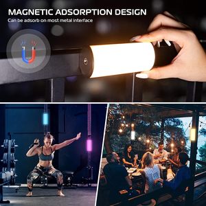 Ulanzi אני-אור כף יד אור מקל RGB Led וידאו אור 2500-<span class=keywords><strong>9000K</strong></span> צילום Rgb קרח צינור עבור youtube חי