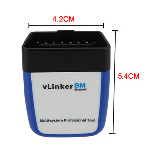 自動車検査装置のオリジナルvLinker BM + BLE 4.0 Bluetooth V2.2バージョンはバイマーコードをサポートしています - Product Image 3