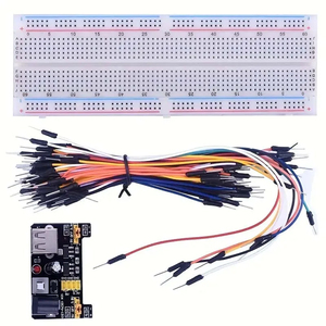 830 teile/schachtel DIY Projekt Starter Kit für Ardui Kit Elektronisches DIY Kit Elektronisches Komponenten-Set mit Binde spitzen Bread board - Product Image 6