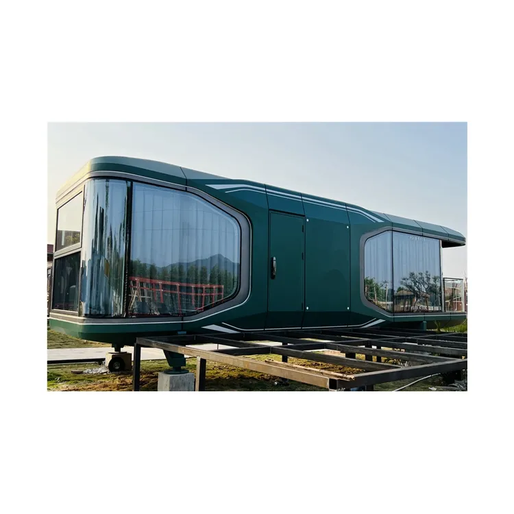 Domo Clssico-carpa de techo de fibra de vidrio para eventos, tienda de campaña con forma de cúpula, cápsula espacial