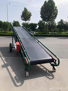 Portable Belt <strong>Conveyor</strong> with Wheels Quick <strong>Loading</strong> &amp; <strong>Unloading</strong> in Warehouses Motor As Core Component - Product Image 4