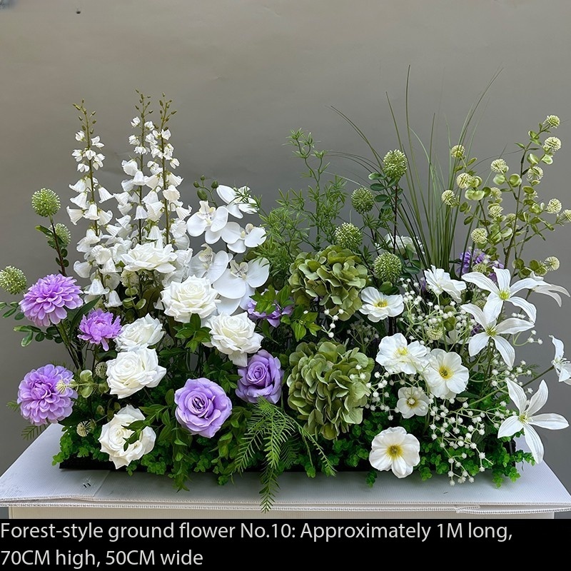 Dépôt pour ensemble de paysage de plantes artificielles (10 pièces)