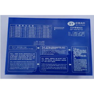 Probador de pantalla LCD EDP, herramienta de prueba Universal de Señal de 22 programas, 12,5, 14, 15,6