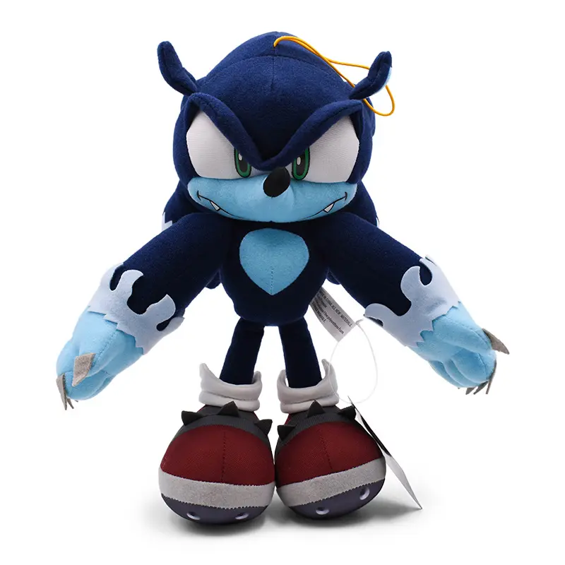 HECION Boa Qualidade Boneca Engraçado Boneca Sonic Presente Pai-Filho Educação Precoce Cartoon Plush Toy Halloween Gift Presente De Aniversário