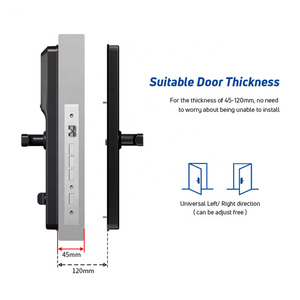 Smart Home Custom Voice Lock <strong>App</strong> Fingerprint Gate Digital Lock with Eye <strong>Scan</strong> - Product Image 4