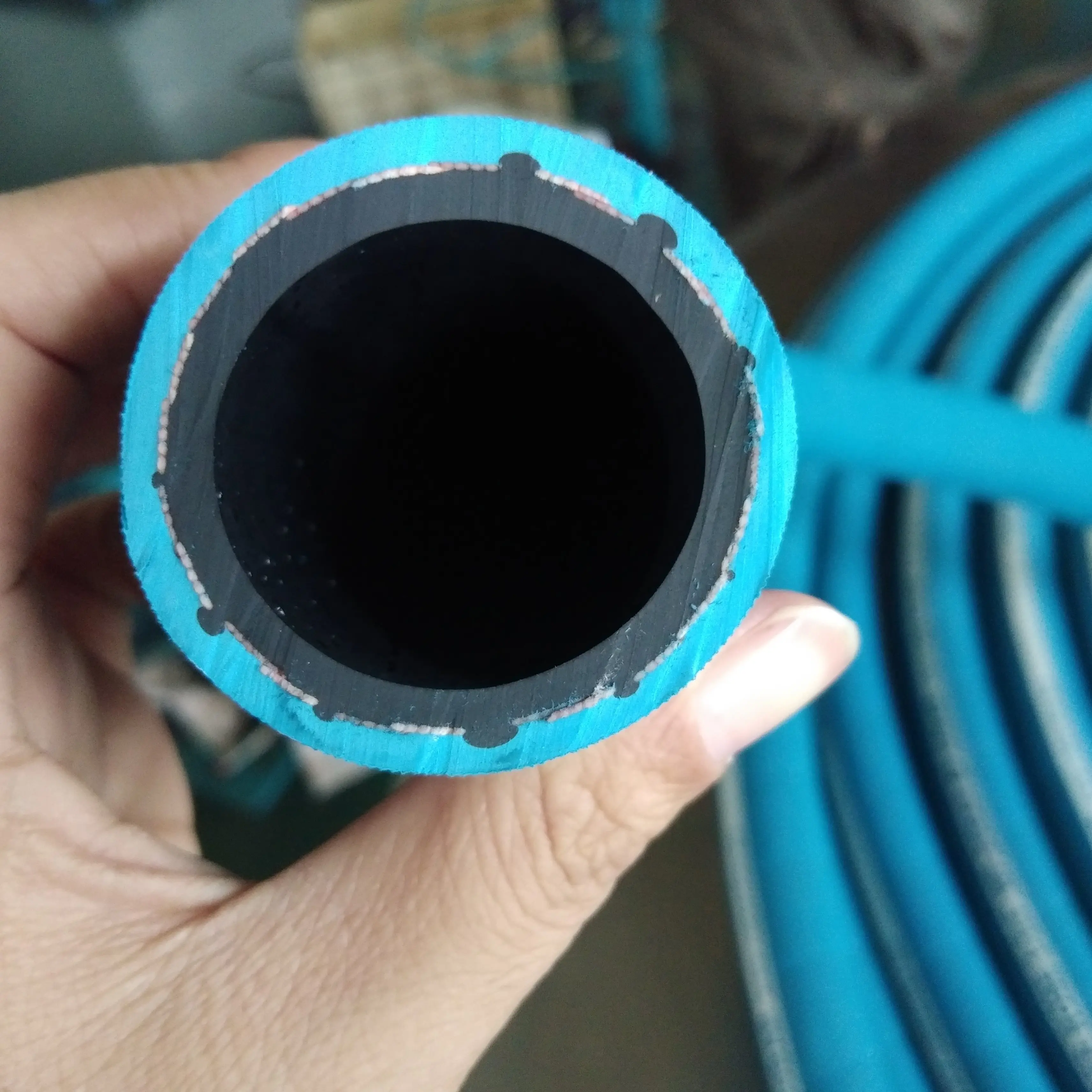 Tubi in gomma tubo flessibile dell'aria tubo flessibile dell'aria in gomma rinforzata con superficie avvolta