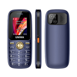 Uniwa U36A OEM หน้าจอ1.77นิ้วสองซิมแป้นพิมพ์แฟชั่นโทรศัพท์มือถือที่มีแบตเตอรี่ขนาดใหญ่