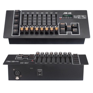 Mini pil DMX 512 denetleyici 40 kanallar 5 kovalamaca taşınabilir MA anahtar aydınlatma düğmesi konsolu - Product Image 1