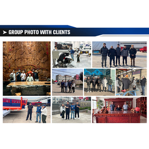 Diskon harga rendah 3/4 as roda 100ton Trailer Truk dengan mesin berat Trailer gandengan rendah - Product Image 5