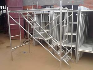 Sistema de andamio móvil de acero metálico Q235 moderno para construcción de edificios Marco de fachada Andamio - Product Image 6