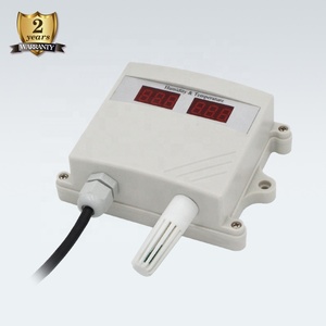 Sensor de monitoreo de sala de servidores LCD Medidor de temperatura y humedad digital Termómetro e higrómetro - Product Image 5