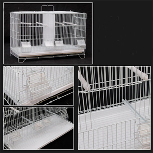 Ayrılmış ve birbirine bağlı kombinasyon papağan akın kuş kafesi Villa lüks yetiştiriciliği kuş kafesi - Product Image 4