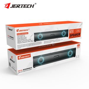 JERTECH S8-01 USB bilgisayar için kablolu hoparlörler ses multimedya LED 7 renk renkli aydınlatma masaüstü oyun ses hoparlör - Product Image 6