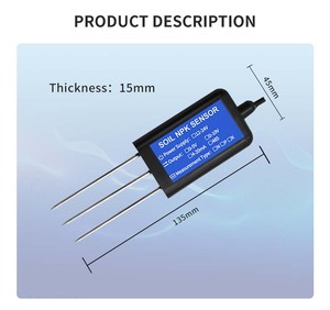 Boden detektor RS485 Boden npk ph Sensor Arduino Atech IP68 Hochgenauer Boden npk Sensor