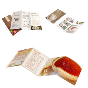 Custom Printed Offset Cosmetics Flyer Leaflet Instruction <strong>Booklet</strong> for Food Paper Packaging with Custom Logo - Product Image 1