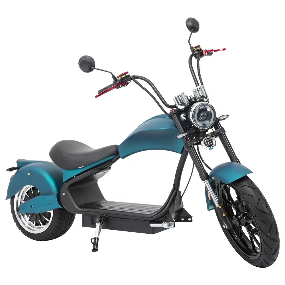 Nouveau modèle de scooter électrique 3000W CEE COC Citycoco 2000w 4000w batterie amovible E Chopper 80 km/h