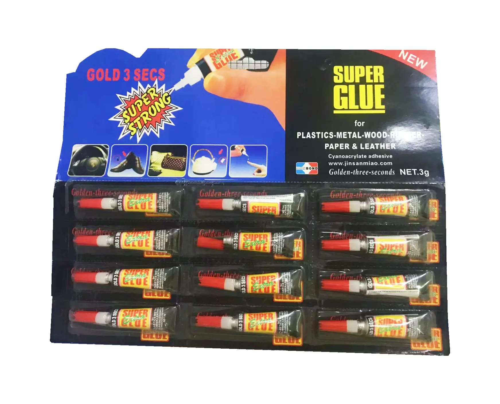 502 Super Blister Card Glue