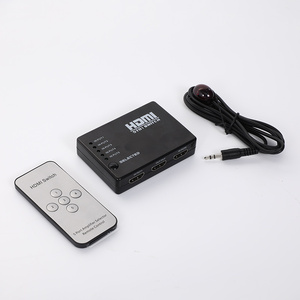 Conmutador HDMI 4K con interruptor automático remoto IR para sala de juegos XBOX 5X1 Audio AV Matrix Switcher - Product Image 6