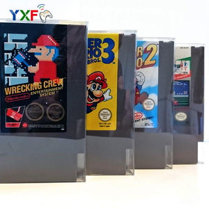 Plastic PET for <strong>NES</strong> Protector <strong>Case</strong> for <strong>Game</strong> Boxes Clear Transparent for 8-bit for <strong>NES</strong> <strong>Game</strong> Box - Product Image 1